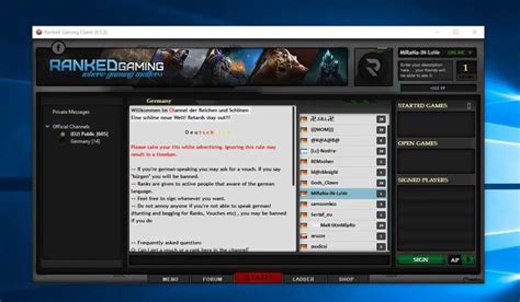 rgc admin|Ranked Gaming Client.